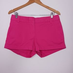 J. Crew Size 4 Chino Shorts Pink